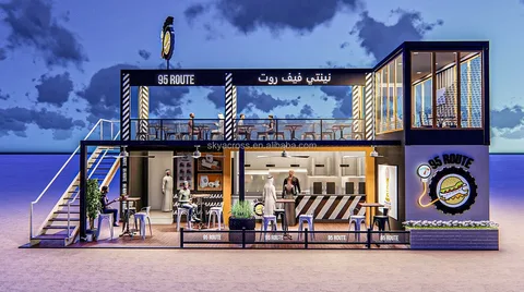 المباني الجاهزة والأكشاك وشاحنات الطعام